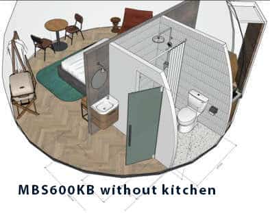 MBS600KB without kitchen